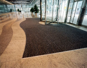 Entry Mats, Grids vs. Carpet Tiles